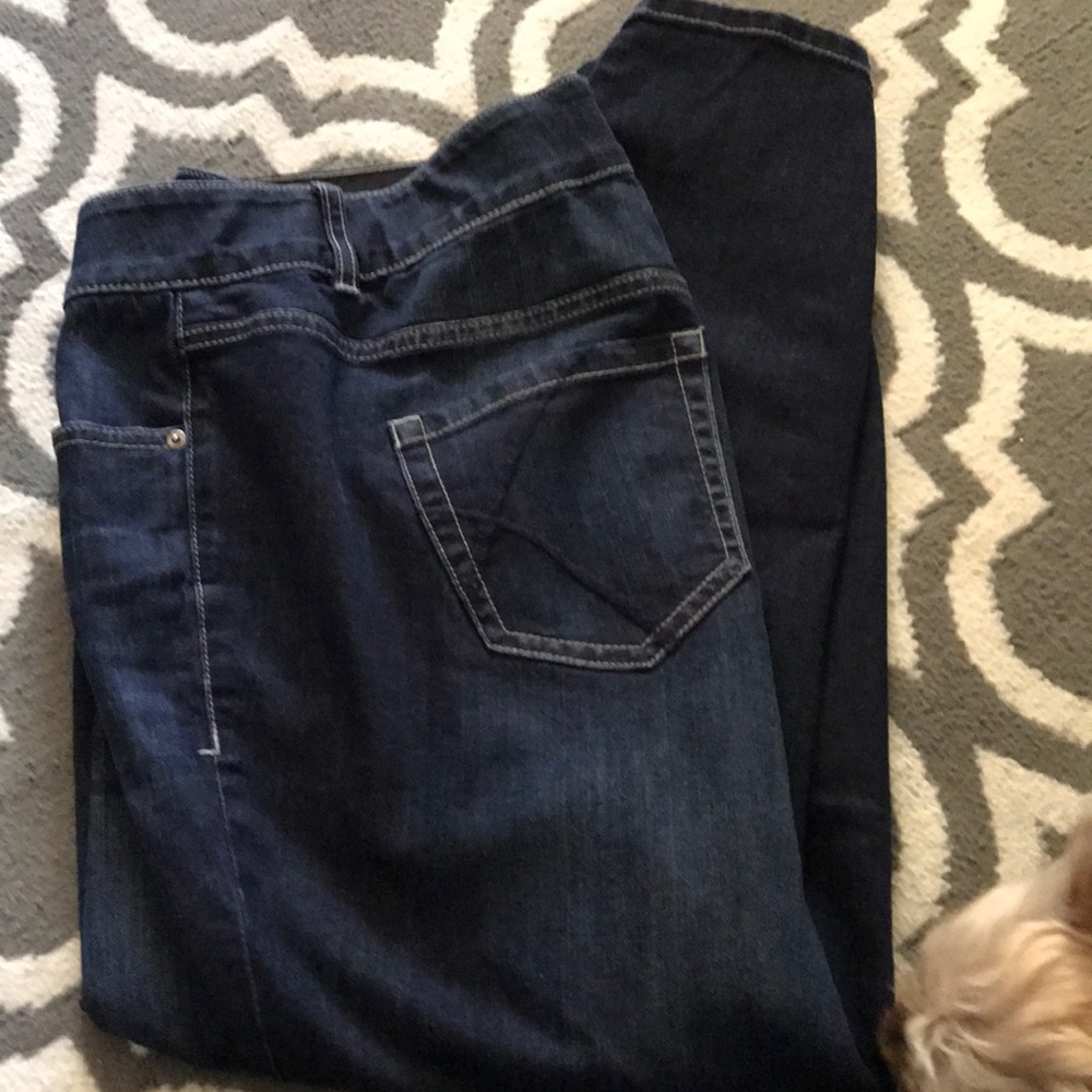 Lane Bryant Skinny Short Jeans Size 20W/26